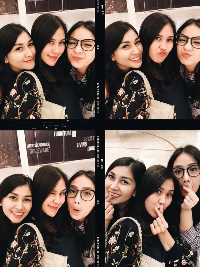 6 Potret Kebersamaan Nagita Slavina Bareng Nisya dan Syahnaz Sadiqah, Kompak Banget