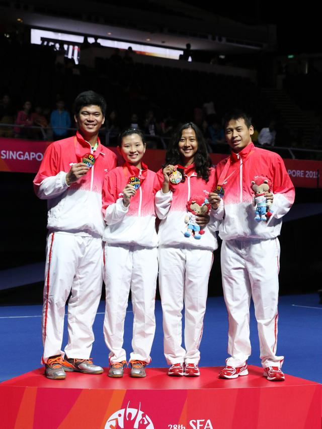 Tim Ganda Campuran Bulu Tangkis Indonesia