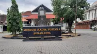 Museum Radya Pustaka yang terletak di kawasan Taman Sriwedari.(Liputan6.com/Fajar Abrori)