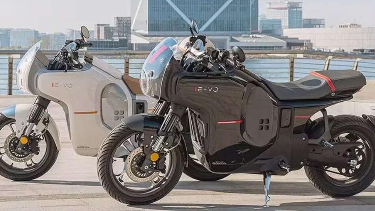 Penampakan Wuyang Honda E-VO, Klasik Cafe Racer Berteknologi Canggih