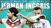 Prediksi Jerman vs Inggris: Lawan yang Sepadan