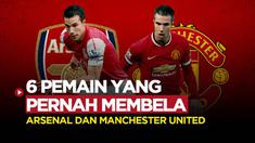 Berita Motion grafis, jelang big match Arsenal vs Manchester United, inilah deretan pemain yang pernah membela Arsenal dan Manchester United.