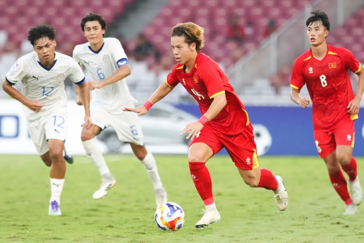 Viktor Le dan Nguyen Van Truong - Piala AFF U-23 2025