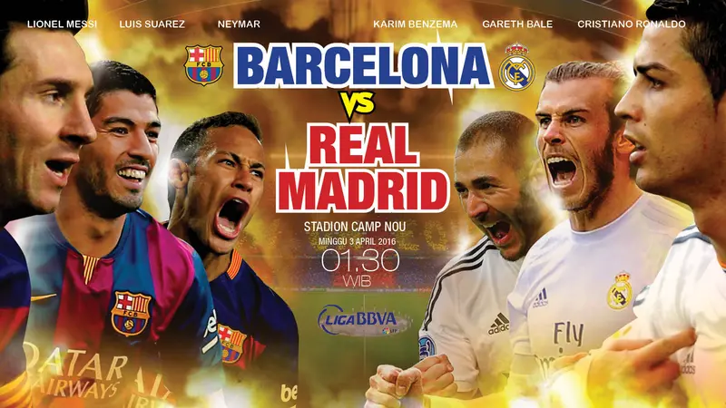 Barcelona vs Real Madrid