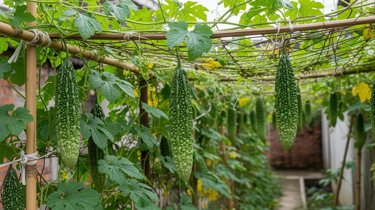 Cara Menanam Pare Rambat di Lahan Sempit dengan Mudah agar Cepat Berbuah