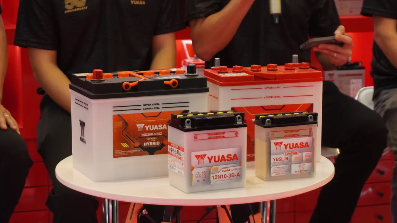 Rayakan 50 Tahun, Yuasa Bawa Aki Hybrid Baru di IIMS 2025 (ist)