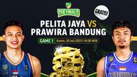 Link Live Streaming IBL Tokopedia 2023 Final: Prawira Harum Bandung Vs Pelita Jaya di Vidio. (Sumber : dok. vidio.com)