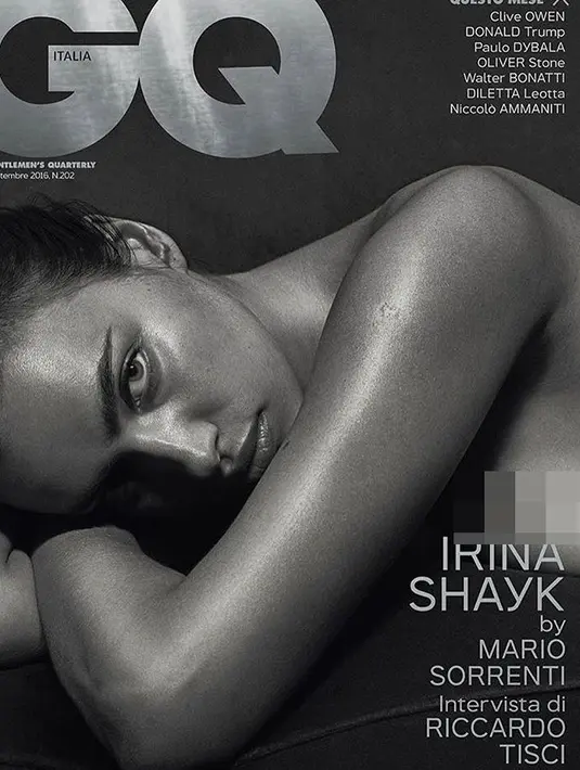 Irina Shayk baru saja menjalani proses pemotretan untuk majalah GQ edisi bulan September 2016. Irina juga dituntut untuk berpose seksi demi majalah fashion tersebut. (GQ/Bintang.com)