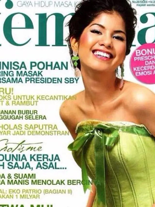 7 Potret Annisa Pohan saat Jadi Cover Majalah Jadul, Bikin Pangling