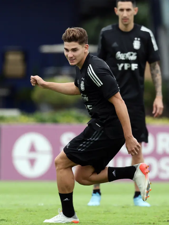 Latihan Argentina Jelang Kualifikasi Piala Dunia 2022 vs Chile