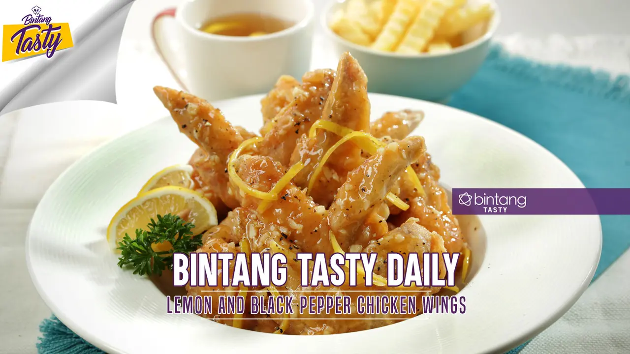 [Bintang] Menu Sahur: Lemon and Black Pepper Chicken Wings