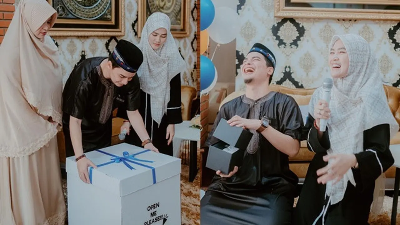 6 Potret Ulang Tahun Alvin Faiz ke-23 Tahun, Dapat Kado Umrah dari Istri
