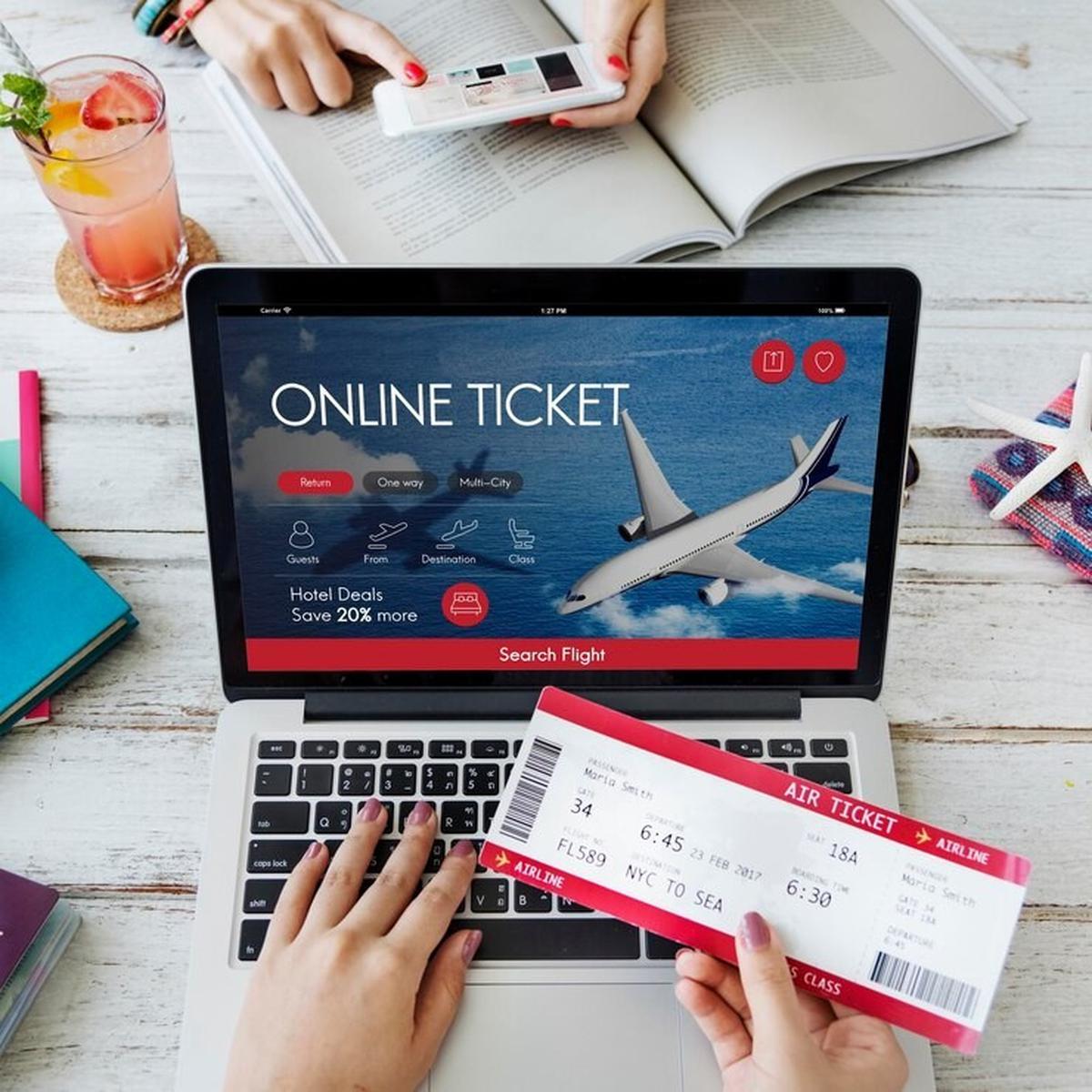 Ilustrasi Tiket Pesawat