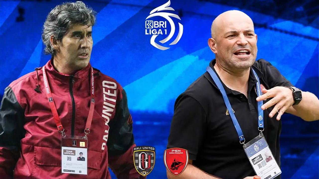 BRI Liga 1 - Duel Pelatih - Bali United Vs PSM Makassar