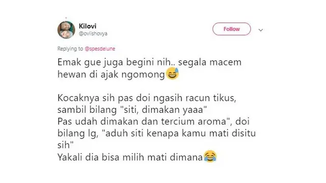 Obrolan emak-emak (sumber: Twitter)