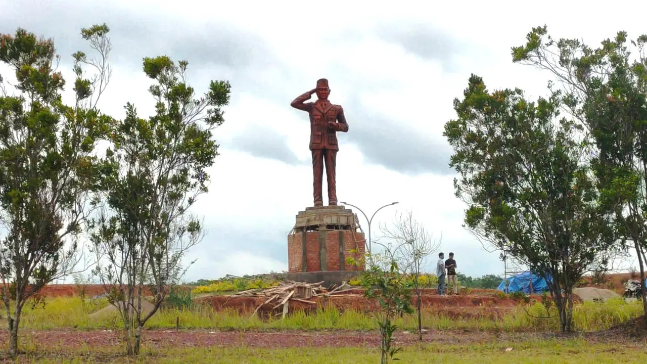 Patung Bung Karno di Banyuasin Tidak Mirip, Seniman Sumsel: Sejarah Buruk