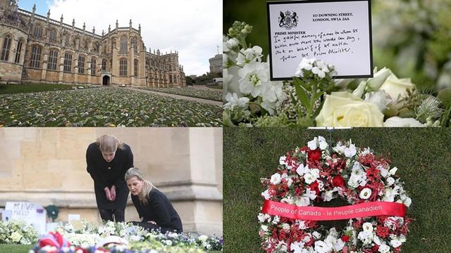 6 Potret Kastil Windsor Banjir Karangan Bunga, Penghormatan untuk Pangeran Philip