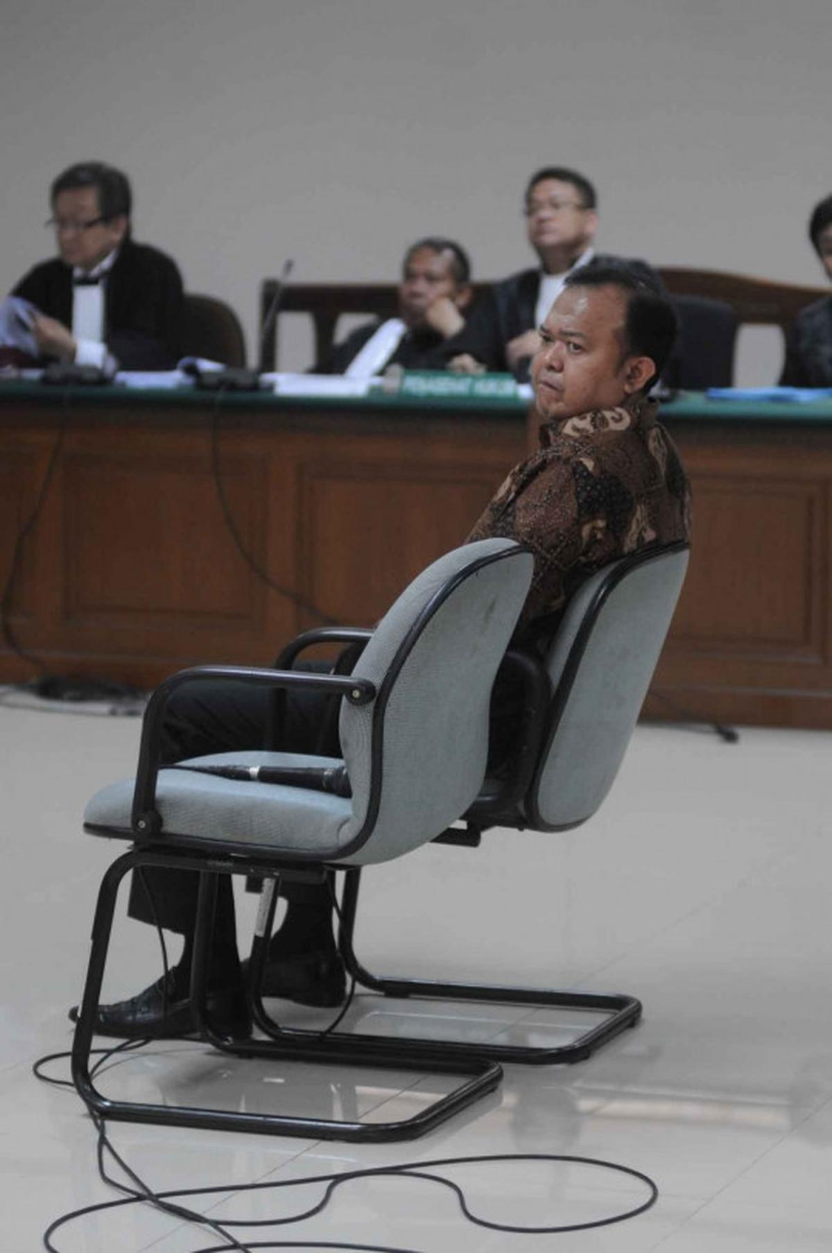 Rio Capella jalani sidang perdana kasus suap bansos