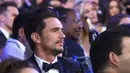James Franco menghadiri Screen Actors Guild (SAG) Awards di Los Angeles, Minggu (21/1). Sebelumnya Franco mengatakan punya versi sendiri atas apa yang terjadi terkait pelecehan seksual yang dilayangkan terhadap dirinya. (Christopher Polk/Getty Images/AFP)