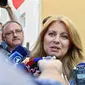 Presiden Slovakia, Zuzana Caputova (Joe Klamar / AFP PHOTO)