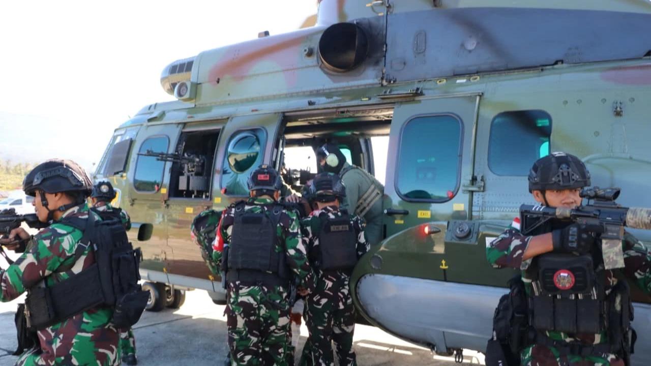 Tinjau Latihan Kesiagaan II Kodau III 'Maleo Perkasa' 2026, Kaskoopsudnas Apresiasi Profesionalisme Prajurit