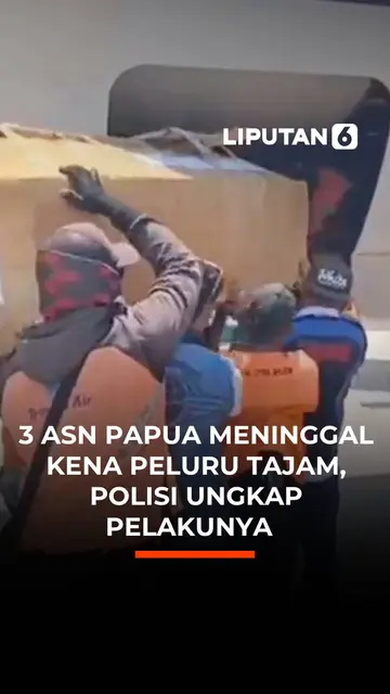 3 ASN Papua Meninggal Dunia Kena Peluru Tajam, Polisi Ungkap Pelakunya