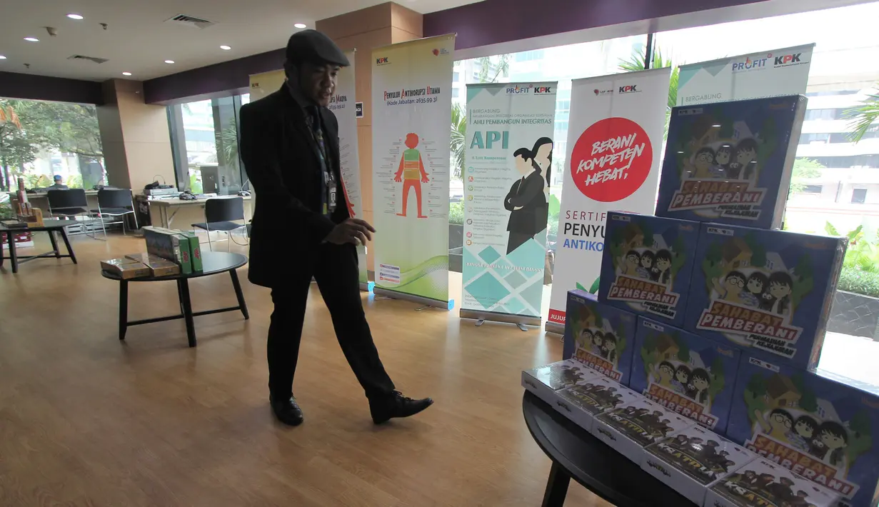Salah satu ruangan Pusat Edukasi Antikorupsi (ACLC) usai peresmian di Gedung KPK, Jakarta, Senin (26/11). KPK mengajak segenap elemen bangsa dan komunitas internasional untuk memberantas korupsi melalui pendidikan antikorupsi. (merdeka.com/Dwi Narwoko)