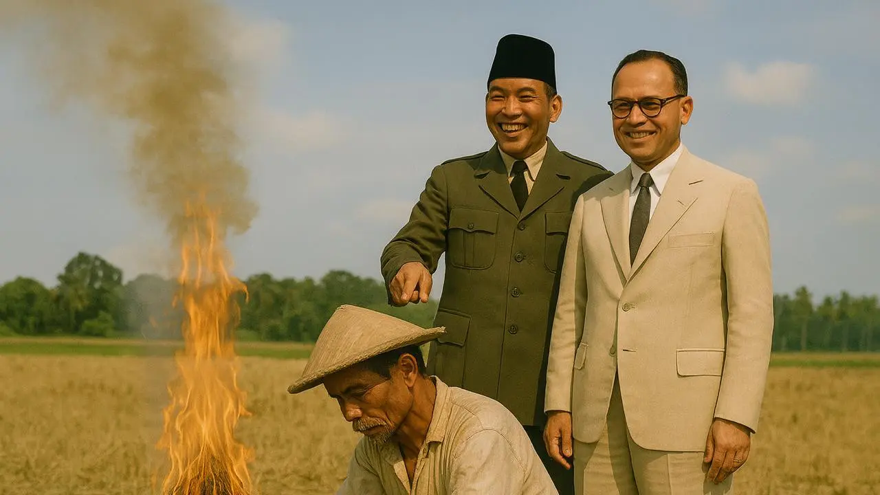 Ilustrasi Ir Soekarno dan Moh Hatta (Istimewa)