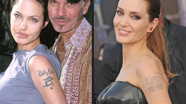6 Seleb Hollywood yang Menghapus Tato Nama Mantan