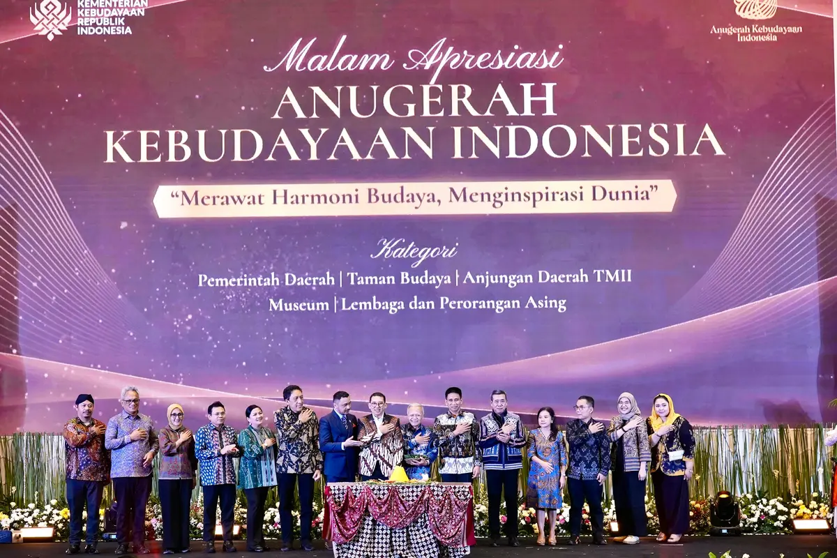 Daftar Pemenang Anugerah Kebudayaan Indonesia 2025 Tahap II, dari Museum hingga Warga Negara Asing