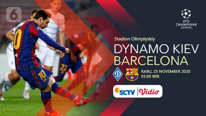 Segera Bertanding Ini Link Live Streaming Liga Champions Dynamo Kiev Vs Barcelona Bola Liputan6 Com