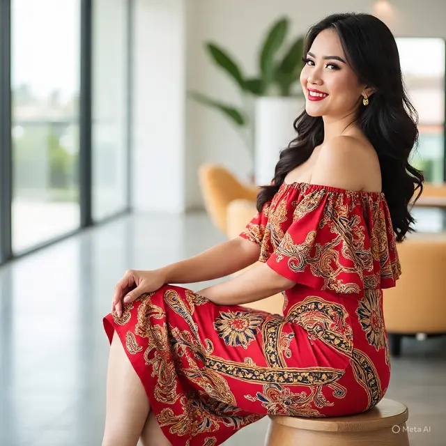 Model Batik Wanita Bodycon