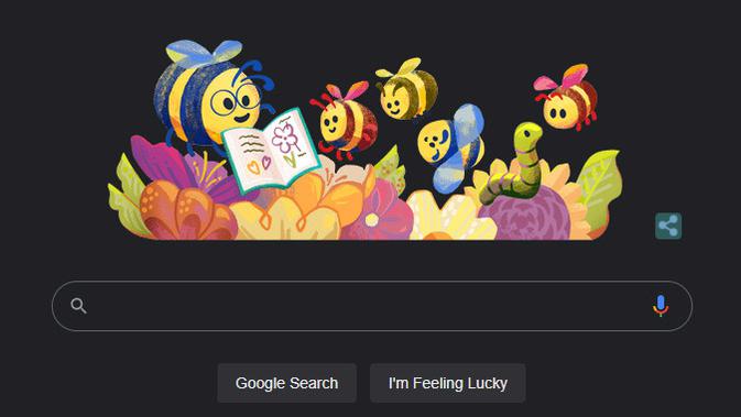 Google Doodle peringati Hari Guru Nasional pada 25 November 2021. (Doc: Google)