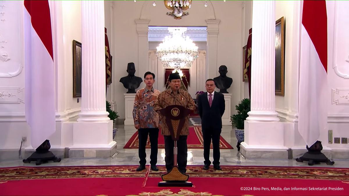 Presiden Prabowo umumkan Mayor Teddy jadi Sekretaris Kabinet
