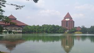 Gedung Rektorat UI. (Antara)