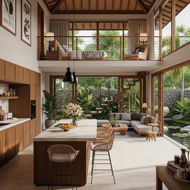 9 Model Rumah Mezzanine Kekinian dengan Dapur Open Space, Maksimalkan Lahan