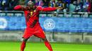 Romelu Lukaku mengamuk dengan memborong dua gol, lalu Hans Vanaken, Axel Witsel dan Thomas Foket masing-masing menyumbang satu gol. (Foto: AP/Raul Mee)