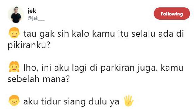 Deretan Rayuan Gagal Gombal ala Warganet, Bikin Ngenes tapi Ngakak