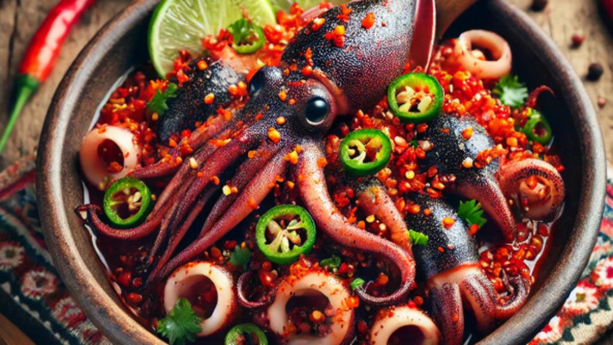 Resep Sambal Mercon Cumi Hitam: Pedas Menggigit dengan Rasa Gurih yang Memikat