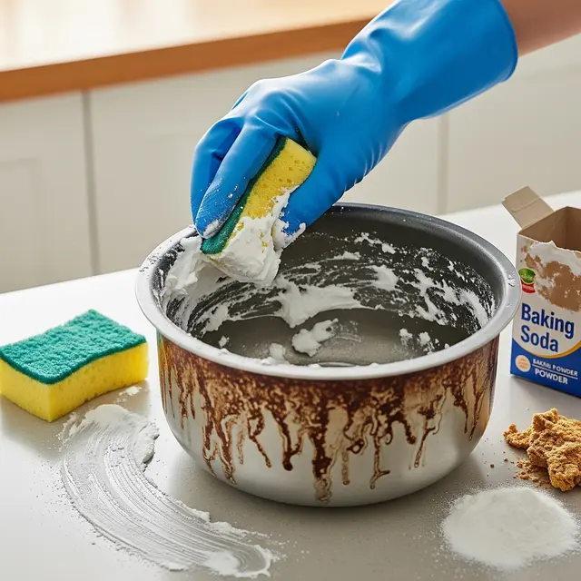 Cara Membersihkan Rice Cooker Berkerak (AI Generated)