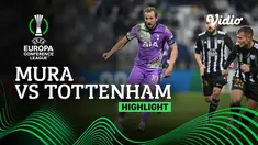 Berita video highlights matchday 5 Grup G Europa Conference League 2021/2022, Mura vs Tottenham Hotspur, yang berakhir dengan skor 2-1, Jumat (26/11/2021) dinihari WIB.