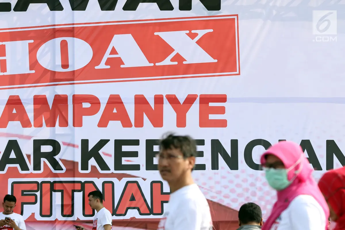 Mendagri Pimpin Apel Bersama Lawan Kampanye Hoax dan Berujar Kebencian