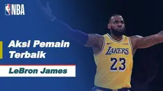 Berita video aksi-aksi terbaik LeBron James saat LA Lakers kalahkan Milwaukee Bucks, Jumat (22/1/21)