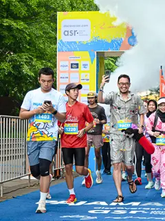 PajamASRun 2025 sebagai momen lari yang menyenangkan./copyright istimewa