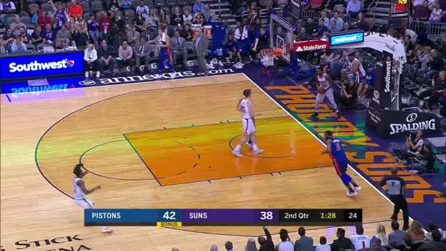 VIDEO : Cuplikan Pertandingan NBA, Pistons 115 vs Suns 88