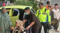 Cerita Kapolsek Ciawi Selamatkan Ibu Hendak melahirkan di Tengah Kemacetan One Way Puncak