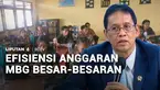 Menteri Keuangan, Purbaya Yudhi Sadewa menyatakan rencana efisiensi besar-besaran yang dilakukan Badan Gizi Nasional terhadap program MBG, diperkirakan kemungkinan penghematan mencapai sekitar Rp40 triliun.