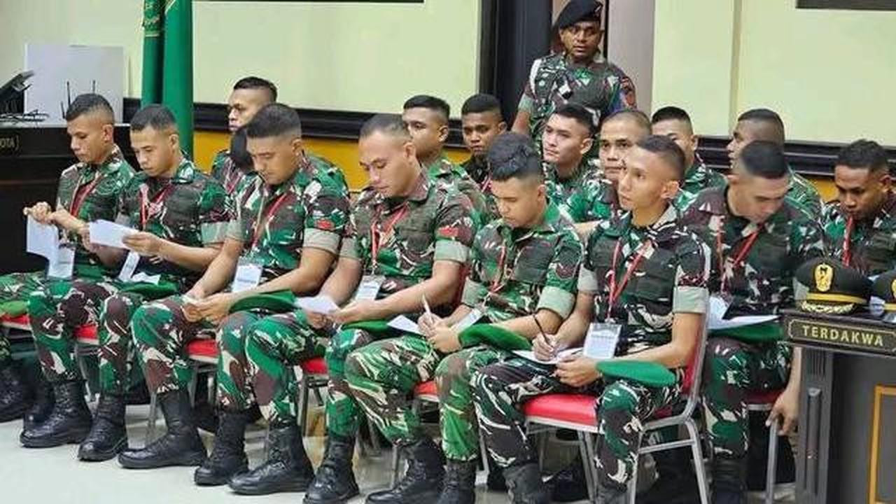 Belasan anggota TNI jalani persidangan terkait kematian Prada Lucky