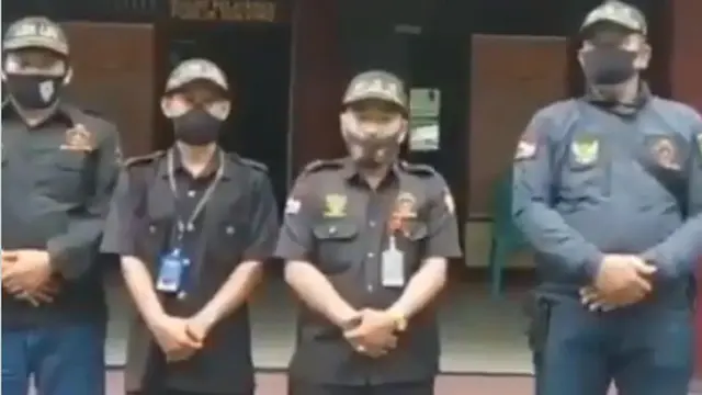 Viral, Aksi Satpam Bersikeras Larang Pengunjung Tak Pakai Masker Masuk Bank