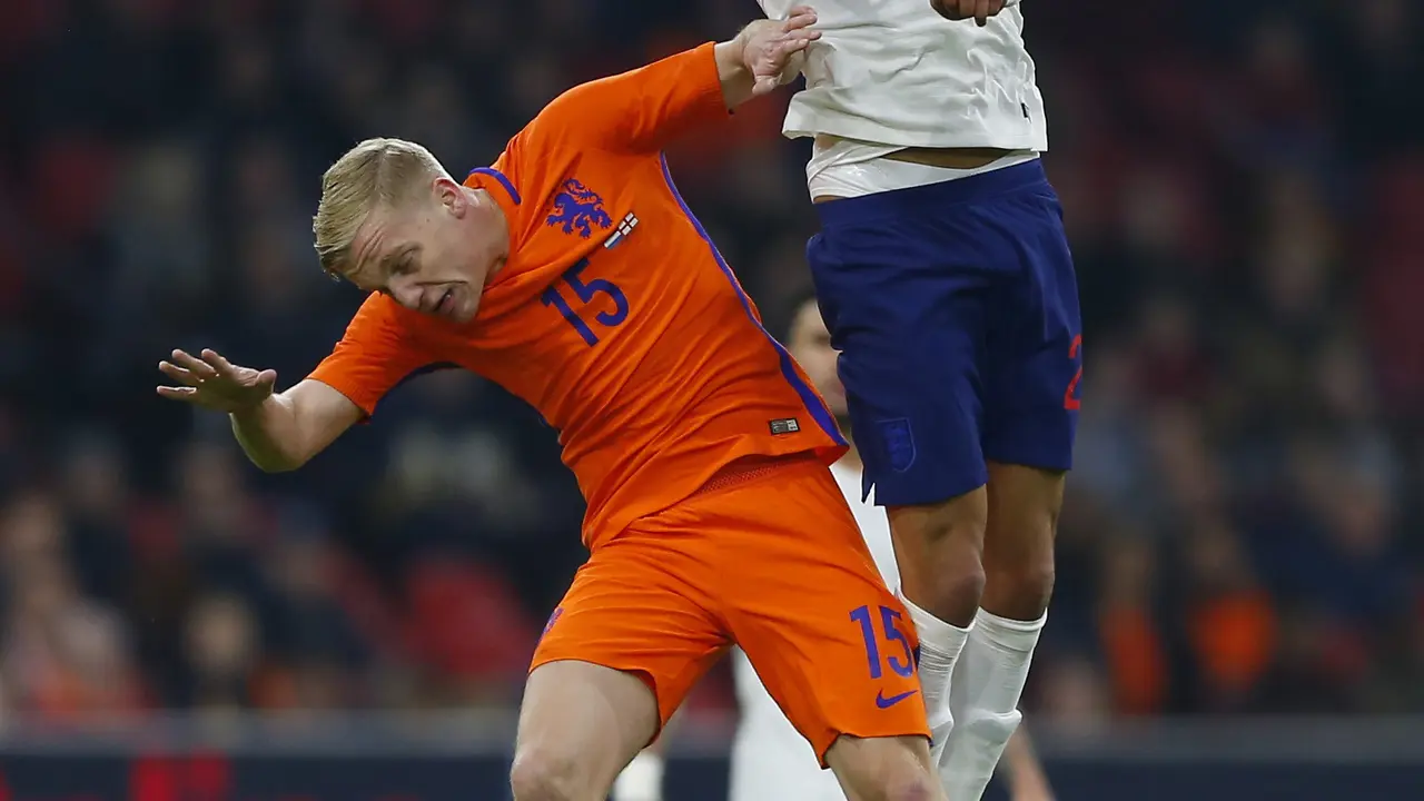 Belanda, Inggris, Lga Uji Coba